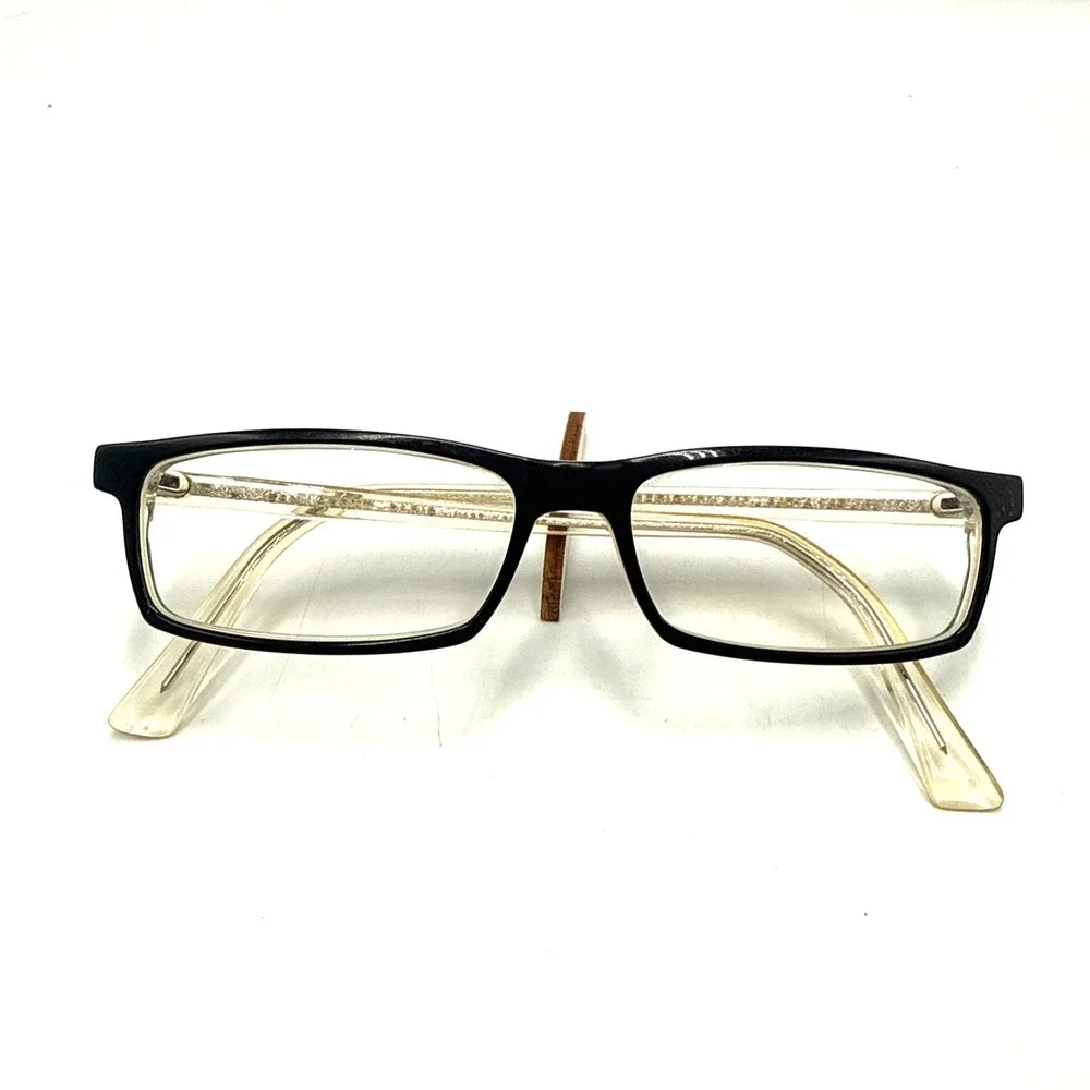 Jean Lafont Paris Brignon 900 Eyeglass Frames Clear Black Rectangular 54-15-145